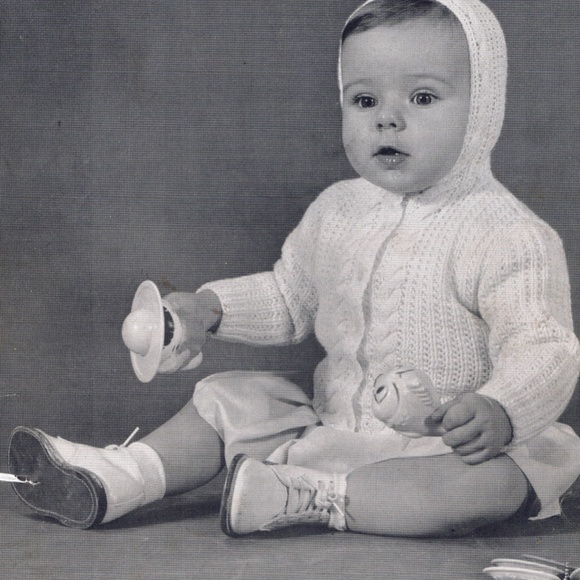 Bernat Shirts & Tops 96 Bernat Baby Clothes Germantown Book 87